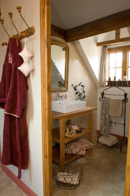 Chambres D'Hotes La Levriere Saint-Denis-le-Ferment Pokoj fotografie