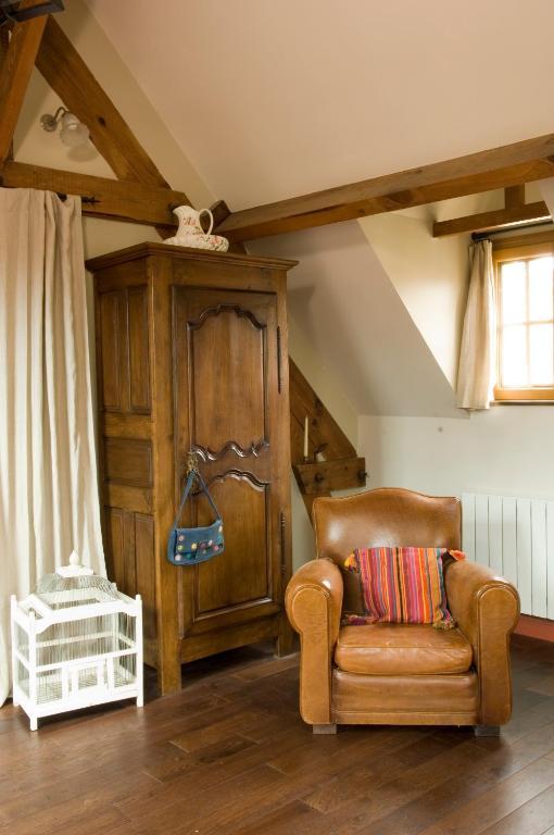 Chambres D'Hotes La Levriere Saint-Denis-le-Ferment Pokoj fotografie